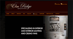 Desktop Screenshot of elmridgelighting.com